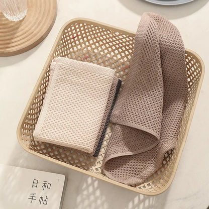 Dishcloth Honeycomb Absorbent Towel