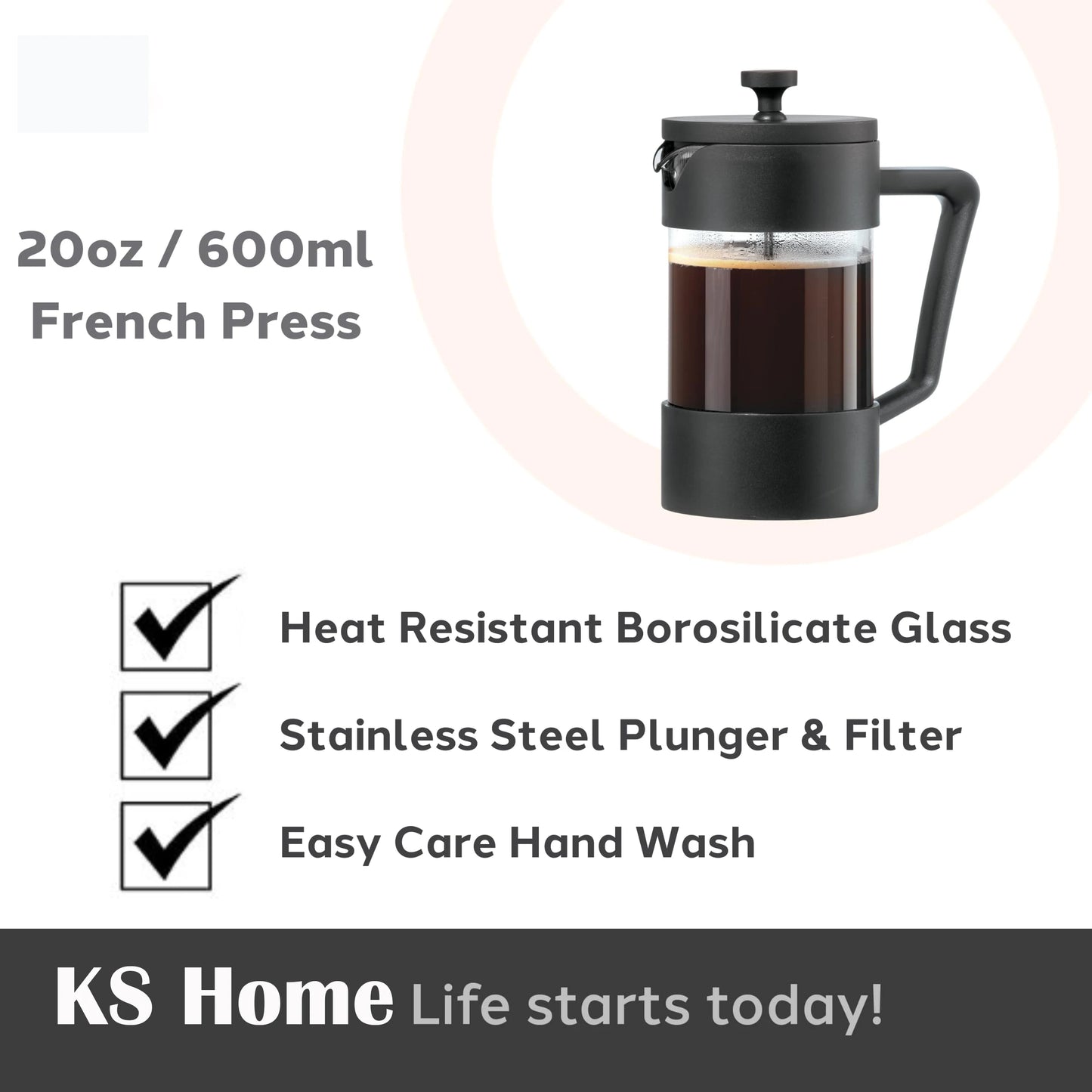 Glass Press Coffee Maker