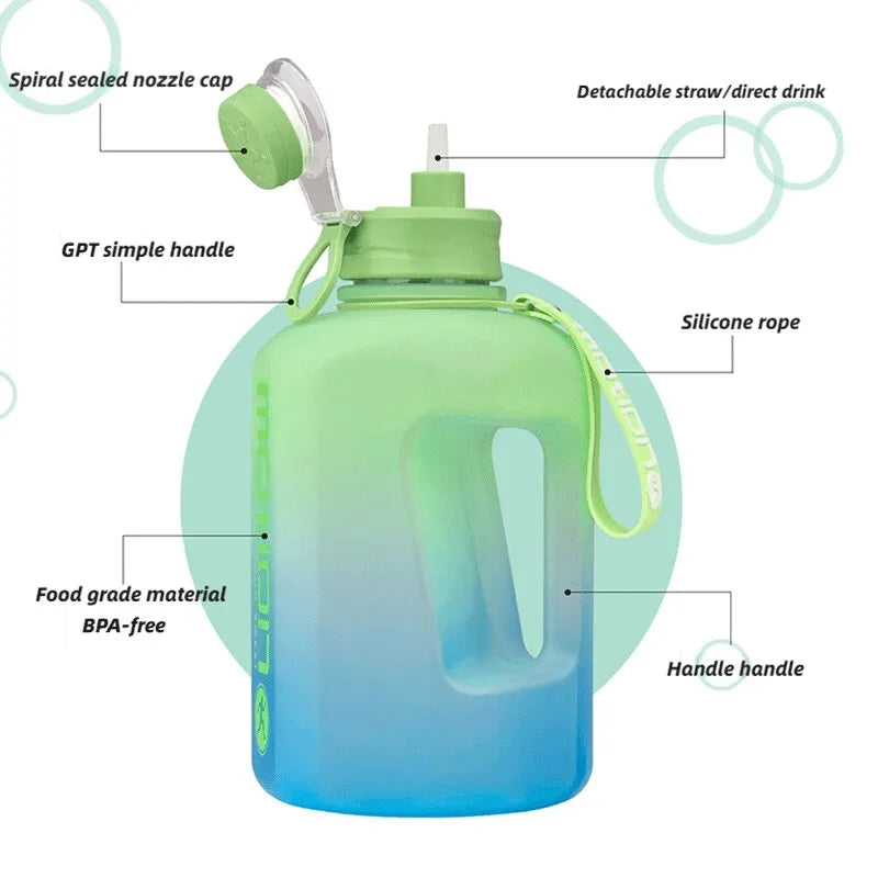 2.2L Fitness Kettle Water Bottle