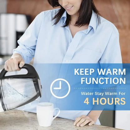 2L Glass Electric Kettle with Temperature Control